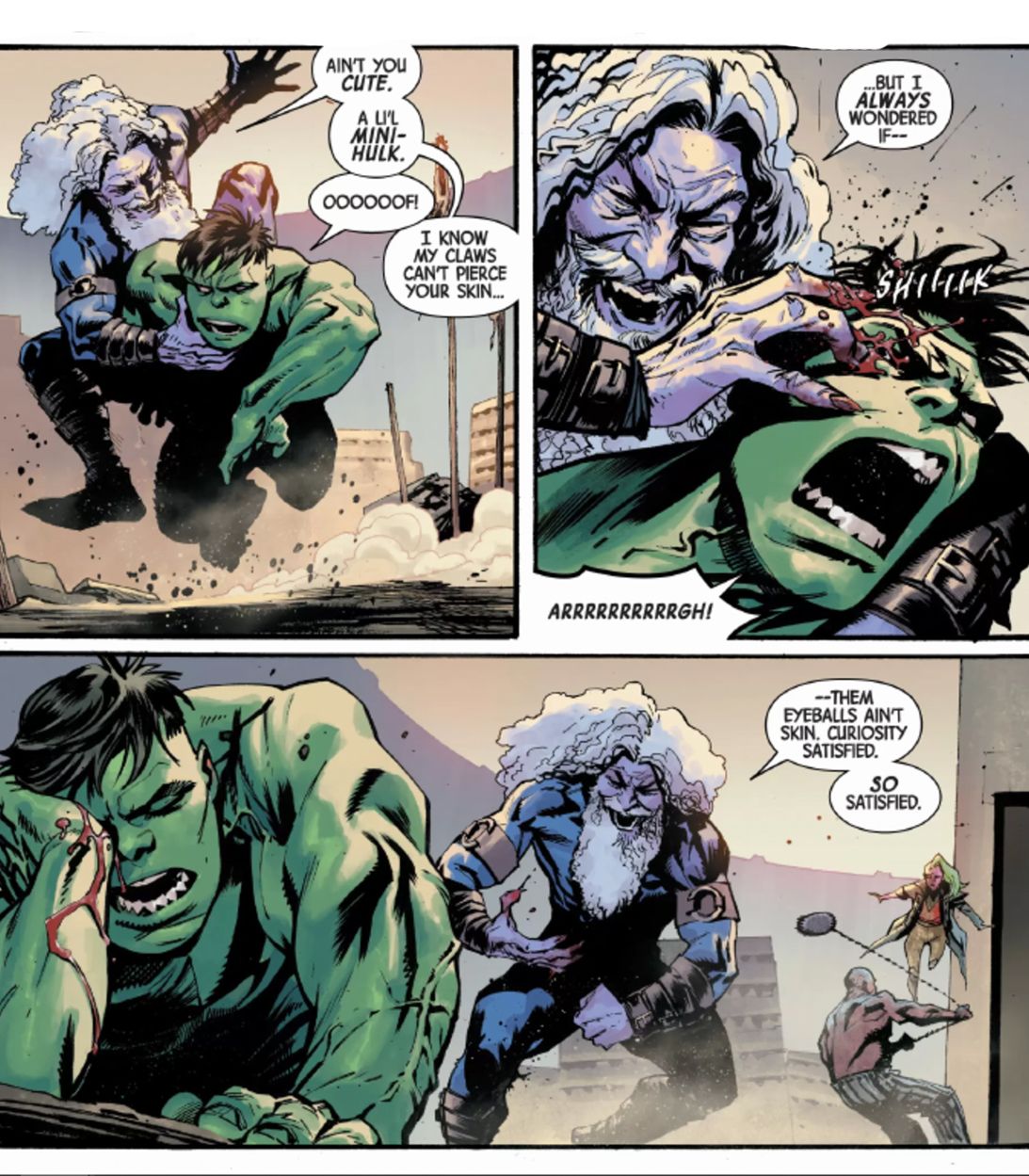 1093 Hulk Wild Child Avengers of the Wastelands