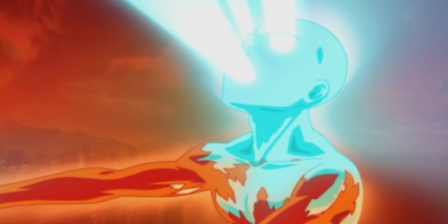 Aang removing Ozai's bending in Avatar the Last Airbender