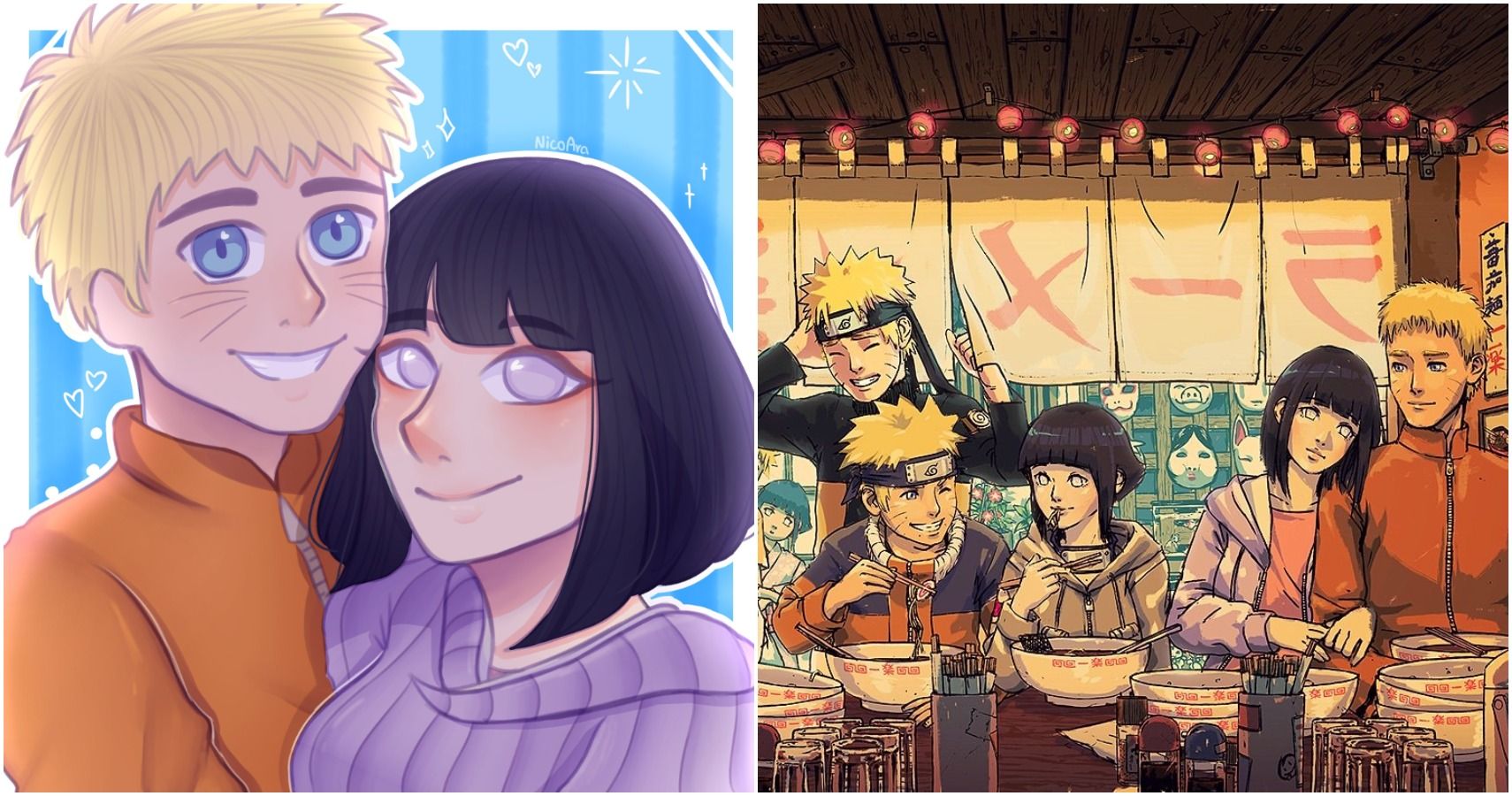 Naruto: 10 Pieces Of Naruto & Hinata Fan Art That Are Totally Romantic