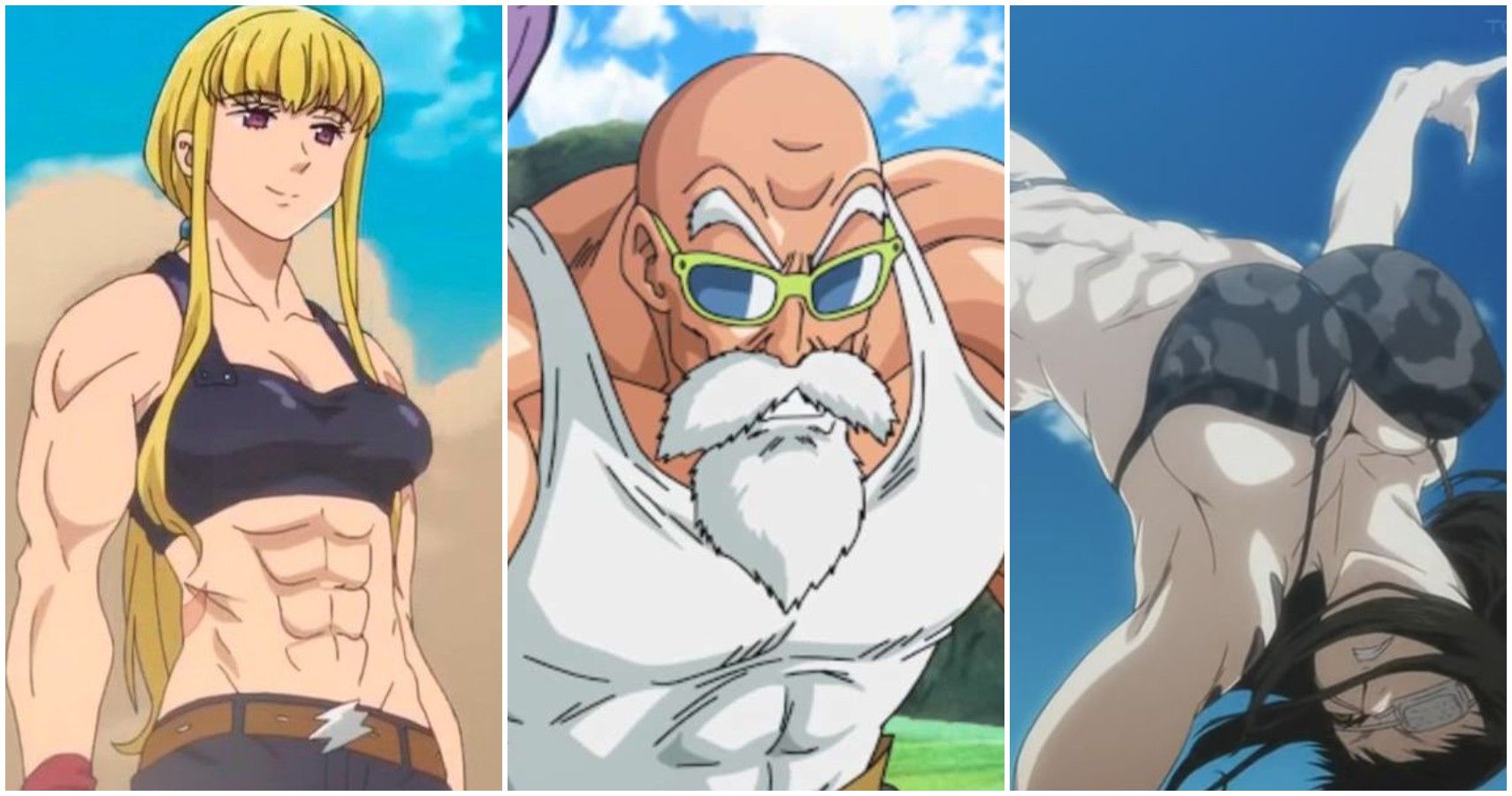 10 most ripped anime characters of all time, ranked based on physique