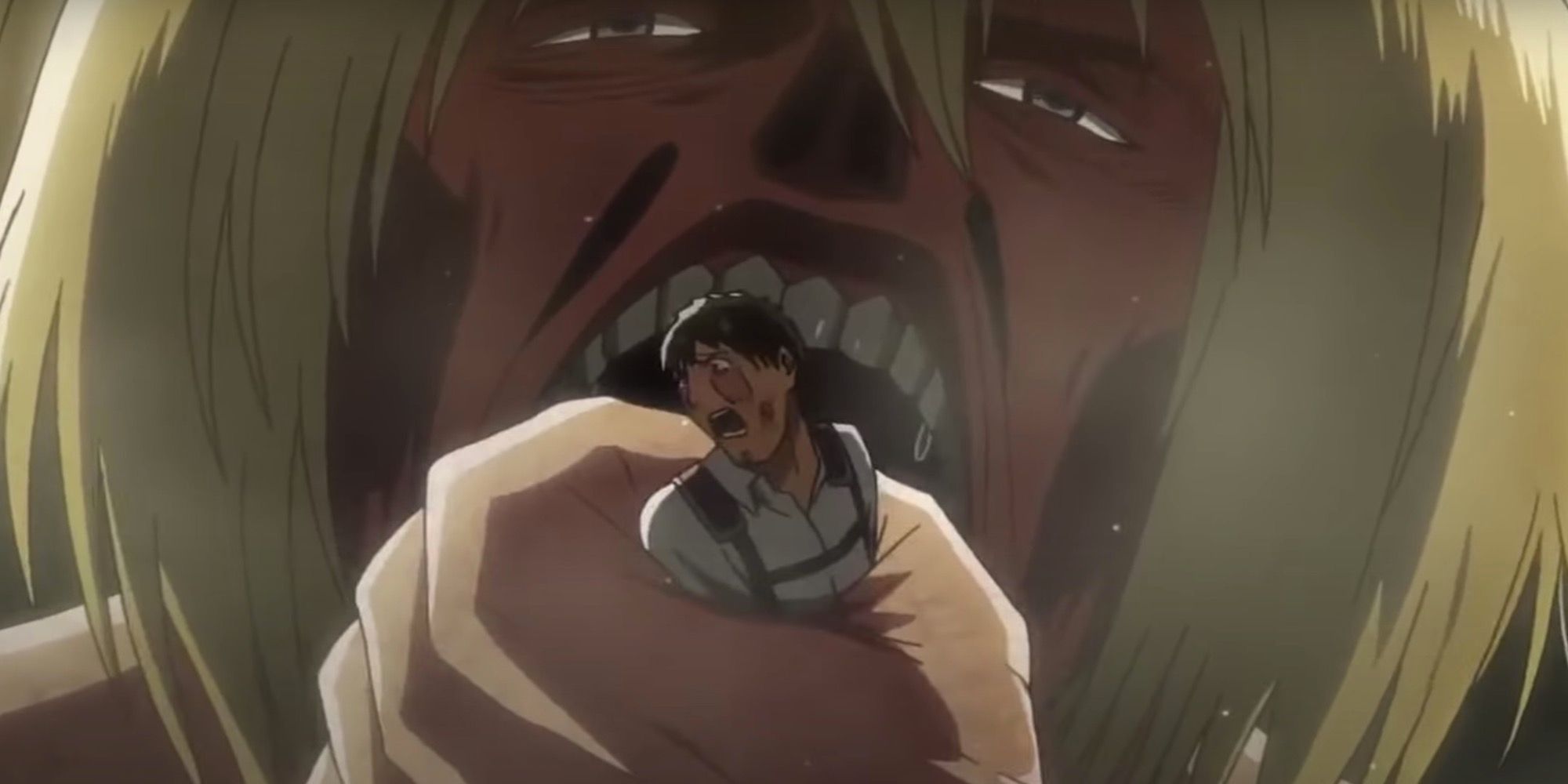 Armin eats Bertholdt