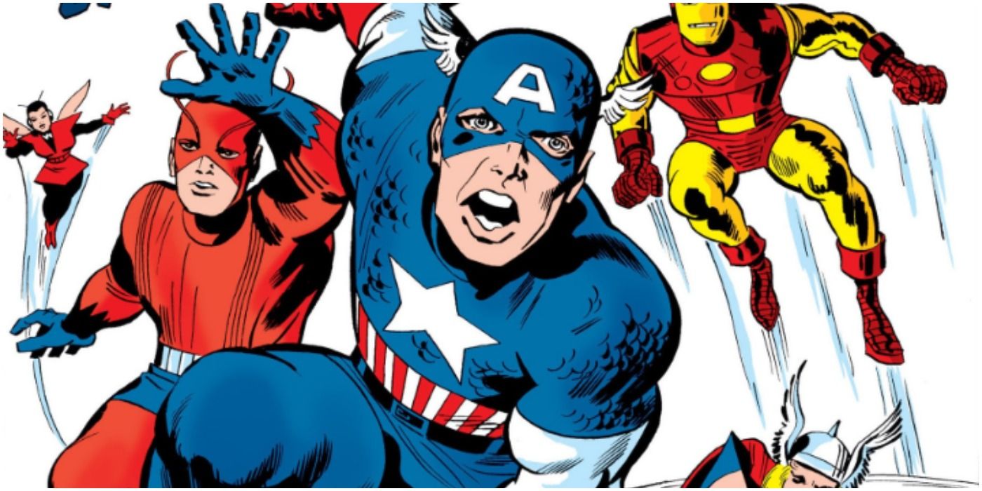 Captain America leads the heroes in Avengers #4
