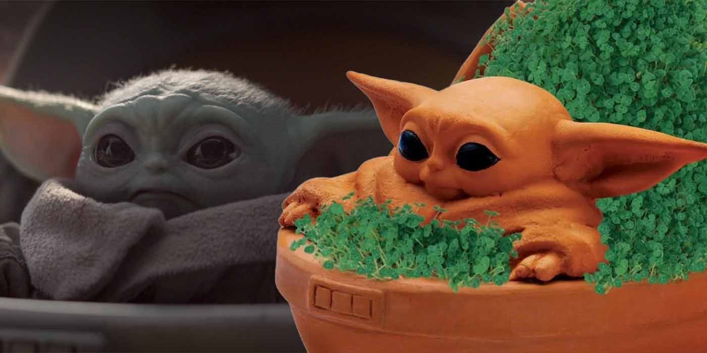 Baby Yoda Chia Pet Featured