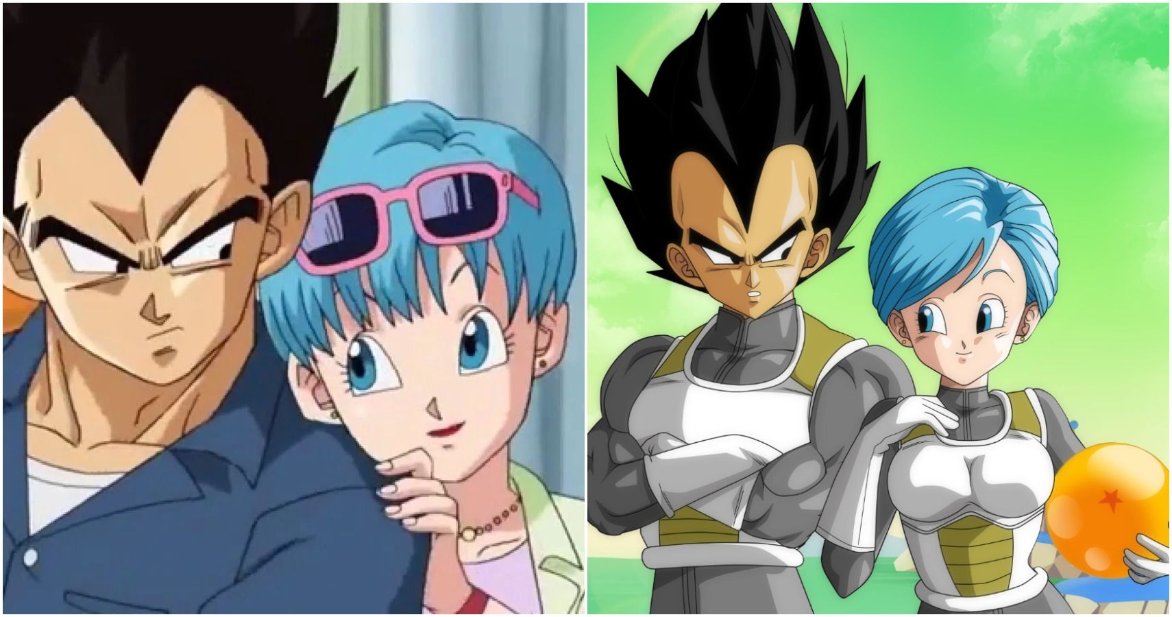 Dragon Ball 10 Fan Art Pictures Of Vegeta Bulma Whose Romance Level Is Over...