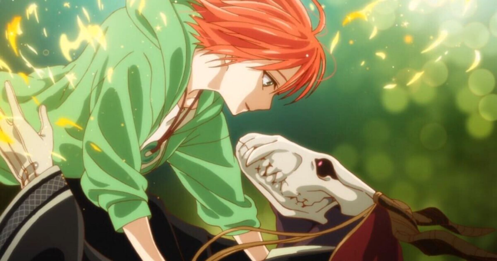 The Ancient Magus' Bride in each other's arms