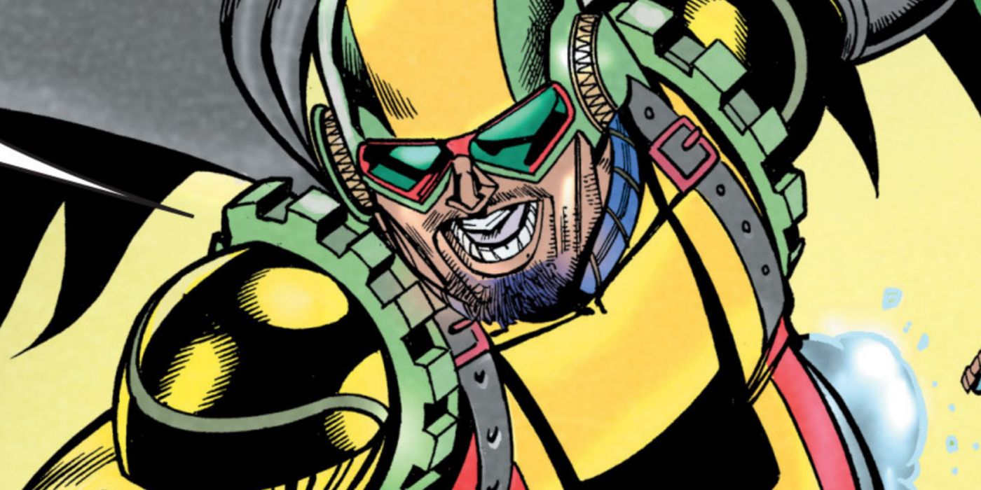Captain Ultra during his Marvel return in the '90s