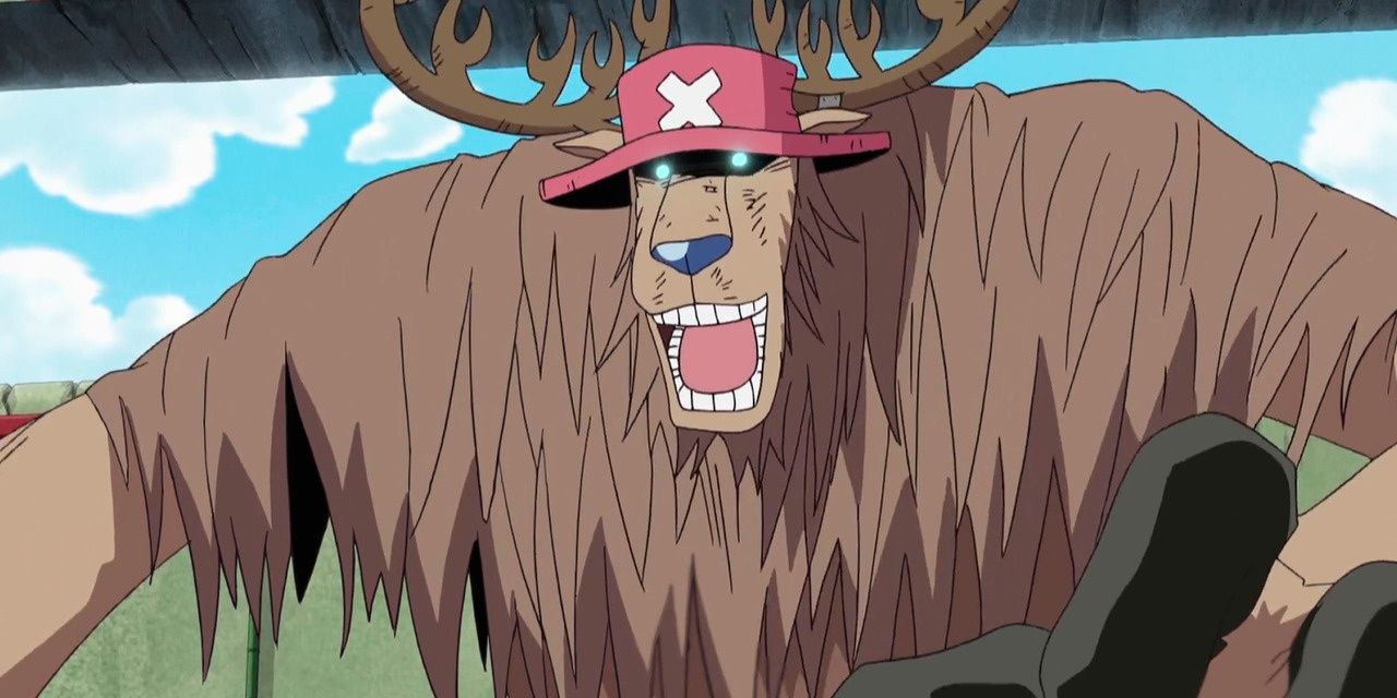 Chopper's Monster Point form in One Piece.