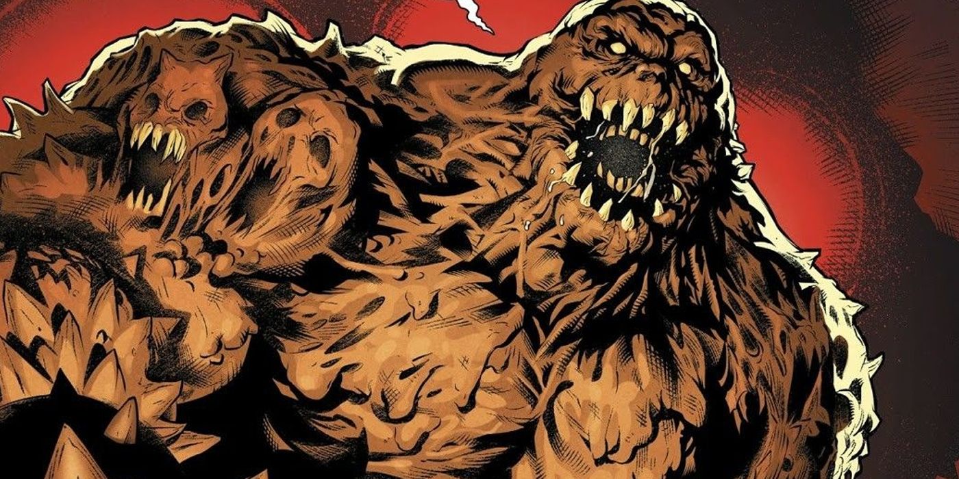 Basil Karlo, the original Clayface, roars in anger