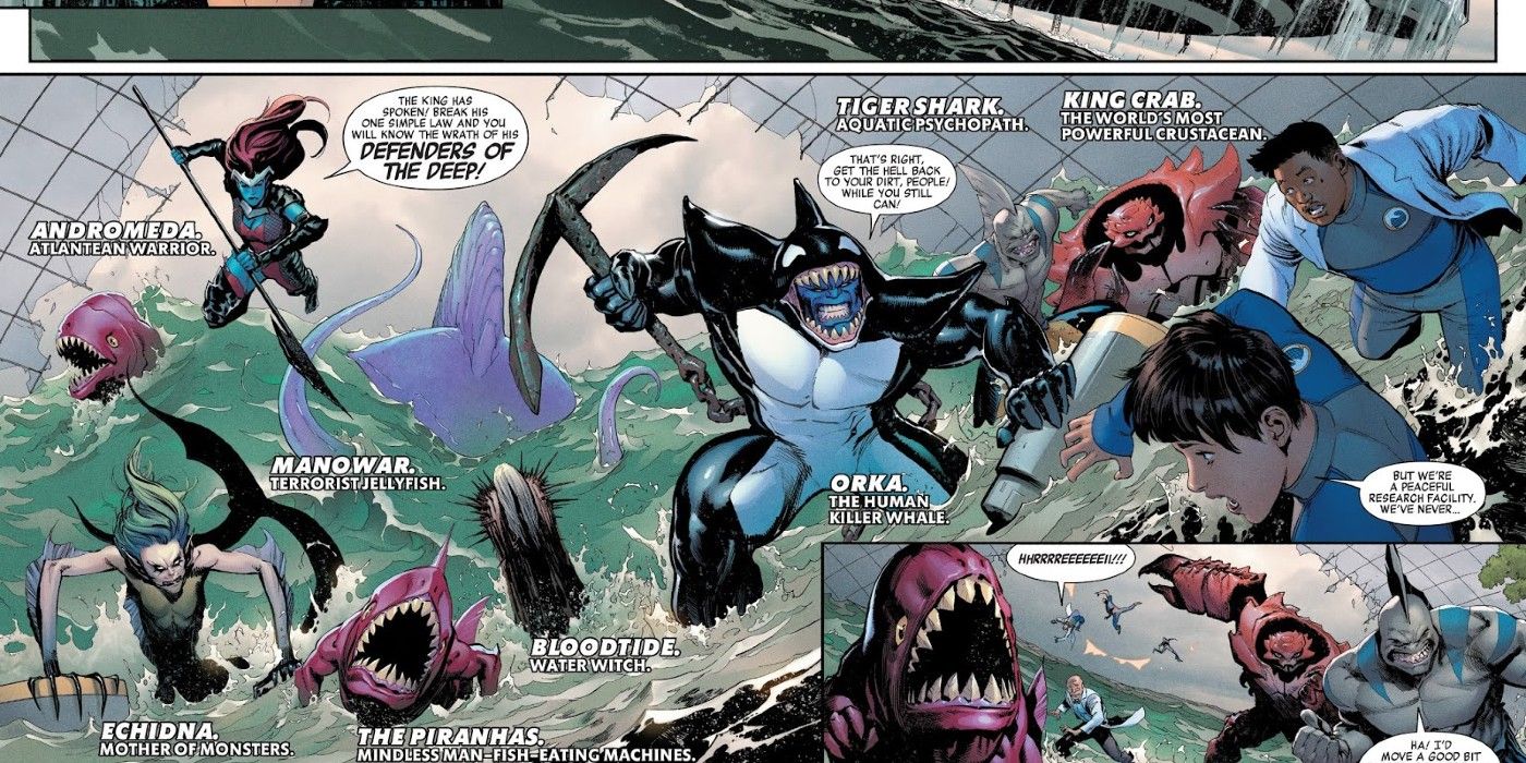 15 Aquatic Marvel Characters That Could Be Featured If Talokan Returns ...