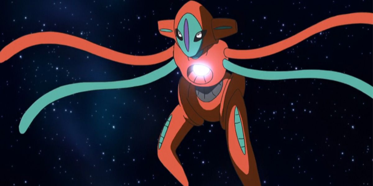 Deoxys the pokemon in space