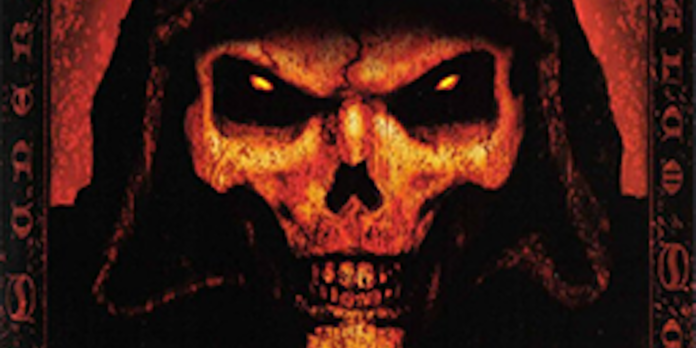 Close up of Diablo in Diablo II