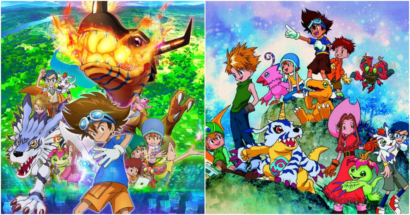 What's the difference between Digimon Adventure 1999 and Digimon