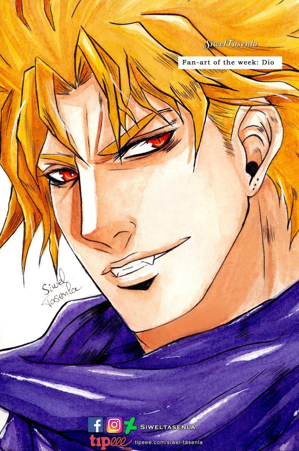 JoJo's Bizarre Adventure: 10 Dio Brando Fan Art Pieces that Chill the Blood