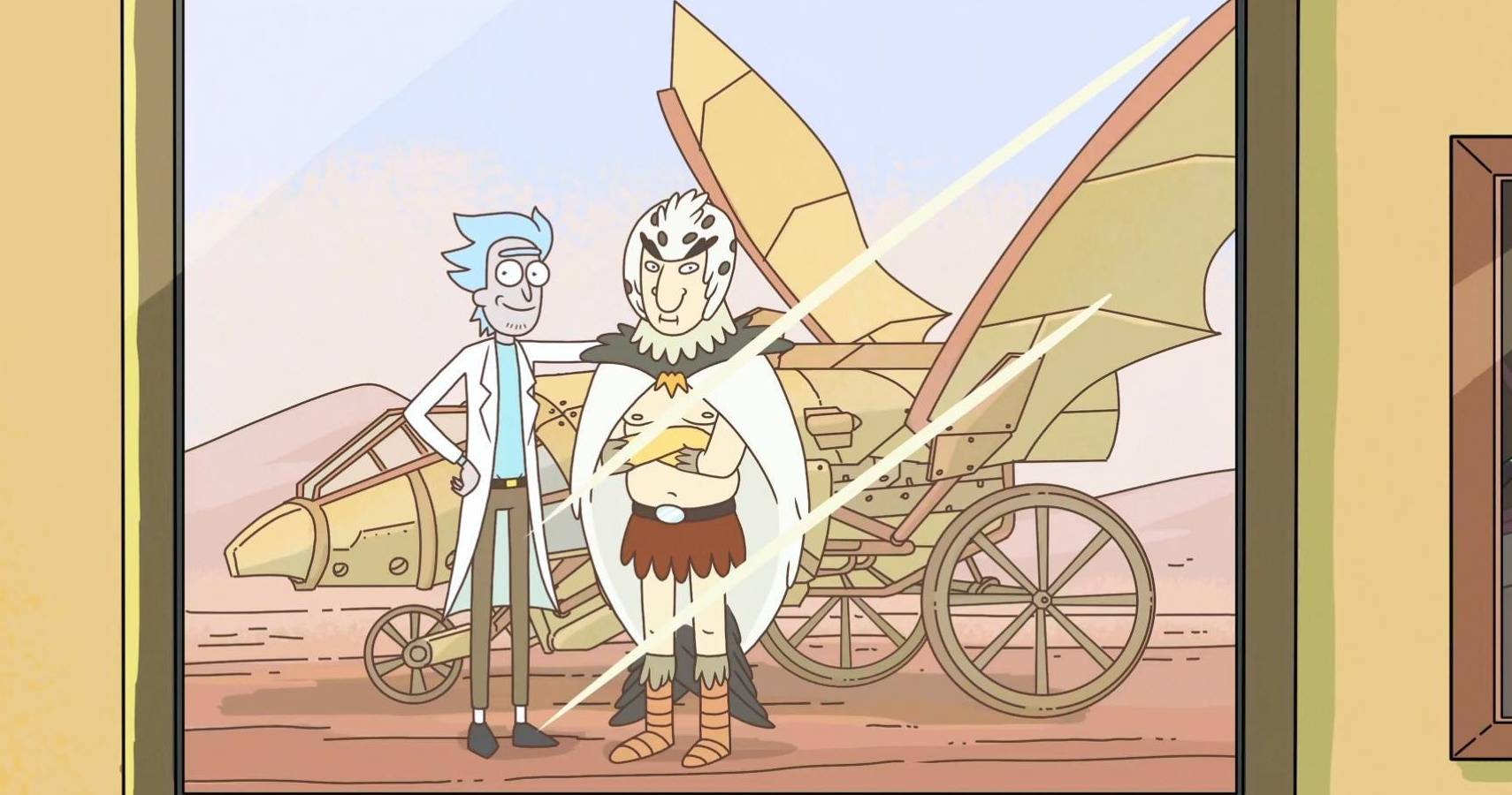 Birdperson x rick