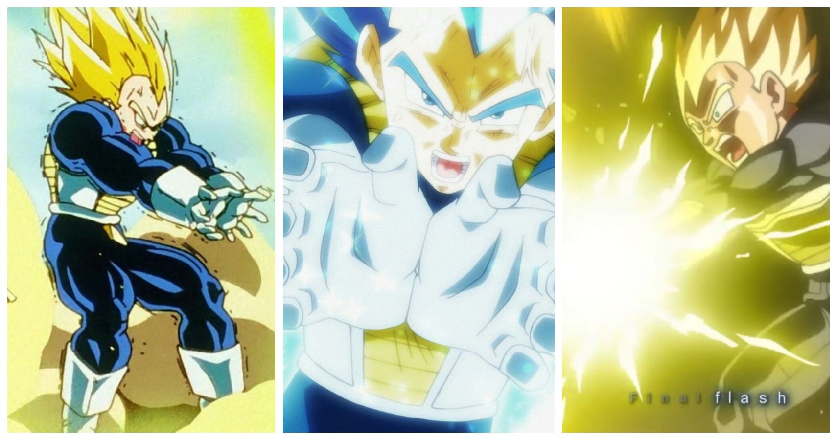 Vegeta's Final Flash!!!