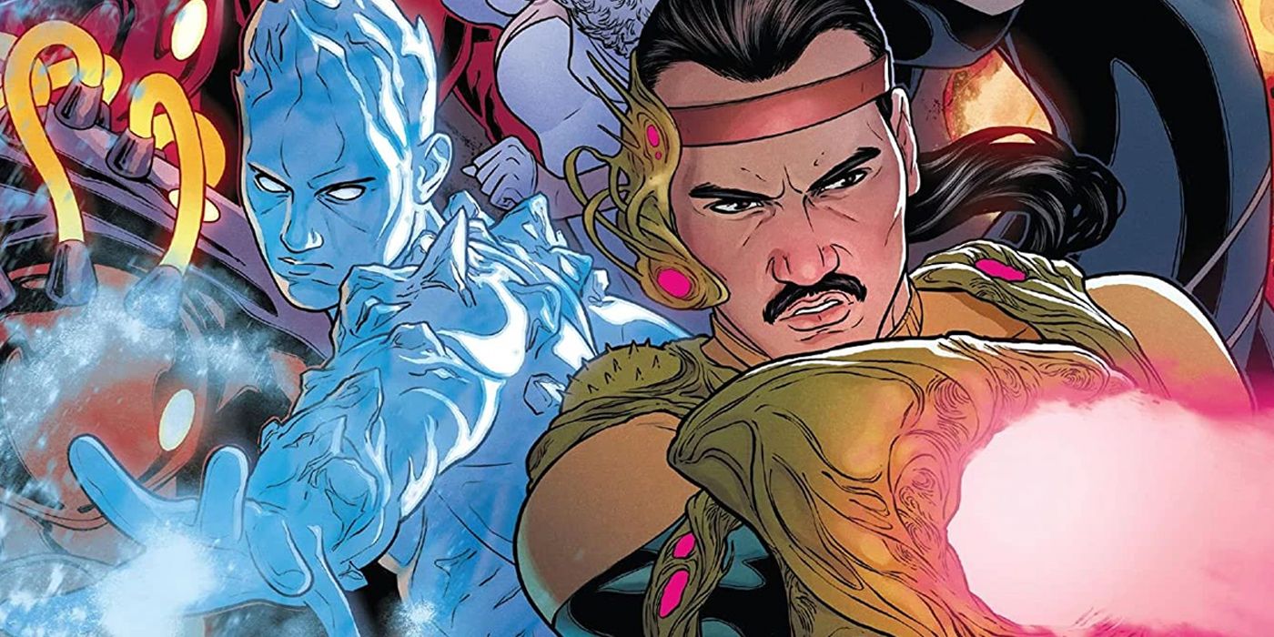 Forge and Iceman in battle - X-Men feature