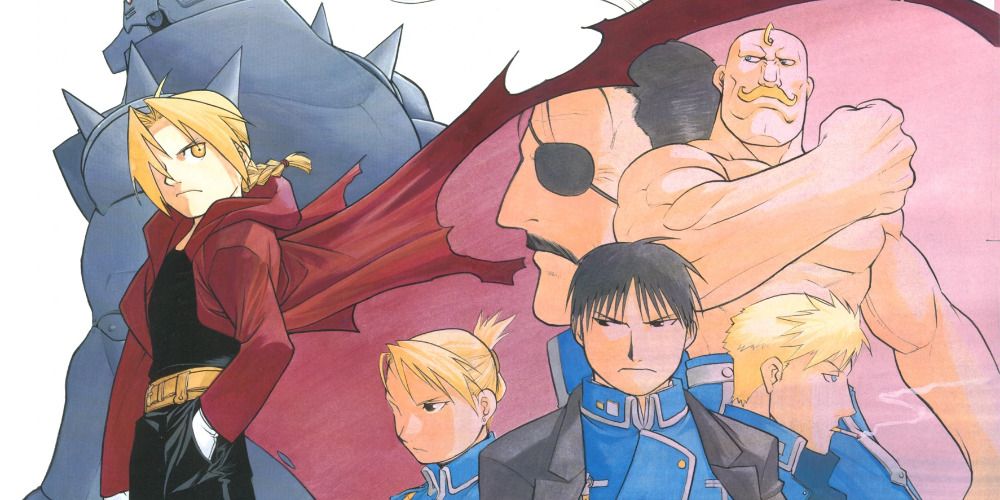 Edward and Alphonse consider the competition in Hiromu Arakawa's Fullmetal Alchemist manga
