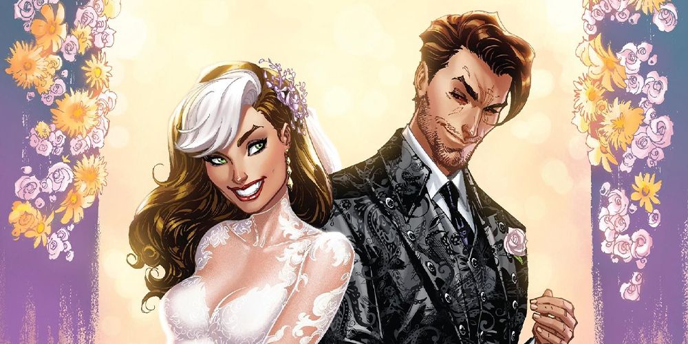 Gambit and Rogue wedding