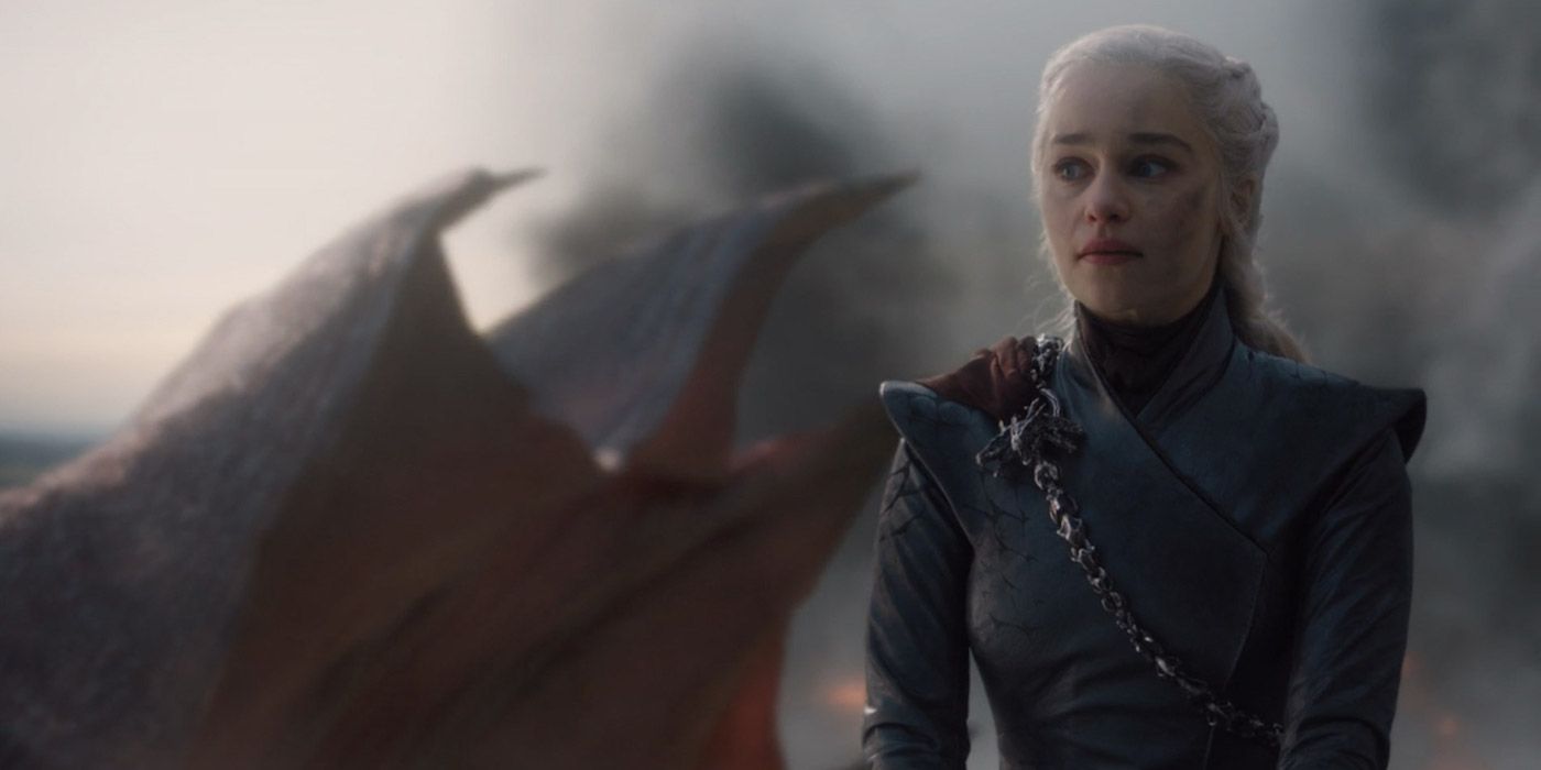 Daenerys Targaryen in Game Of Thrones.