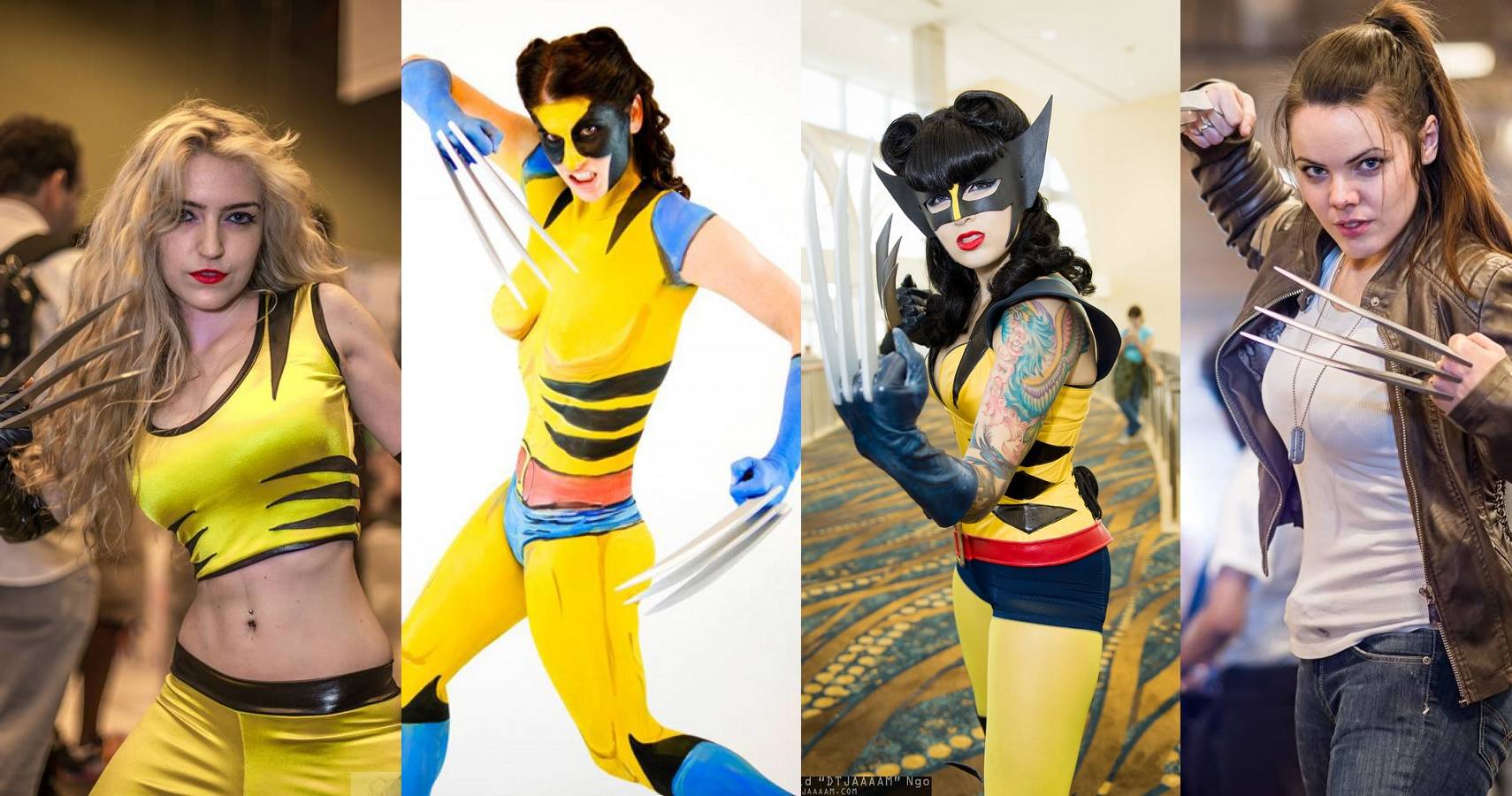 Female wolverine cosplay