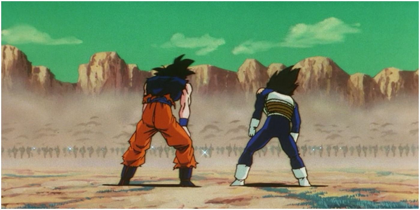 Goku training