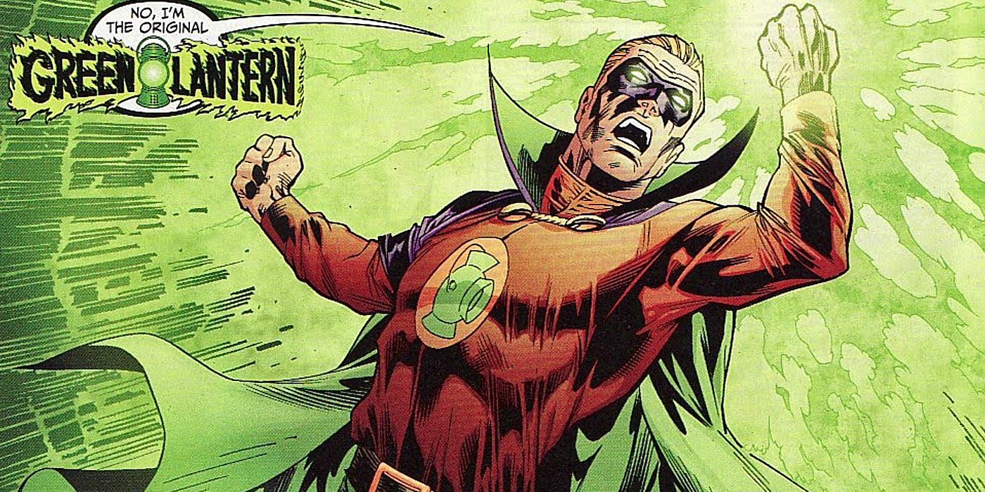 Alan Scott as the Golden Age Green Lantern