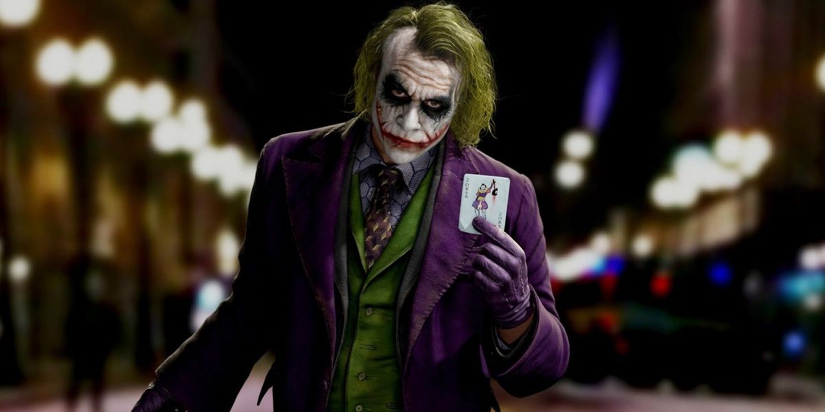 Heath Ledger as The Joker from The Dark Knight