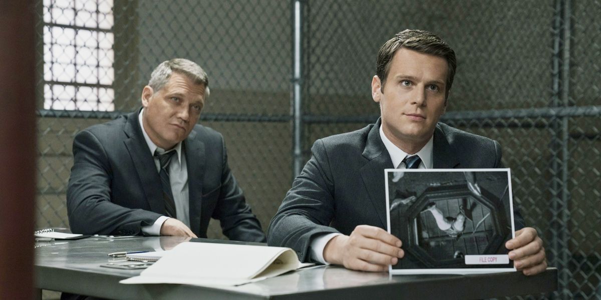 Holden Ford and Bill Tench in Mindhunter