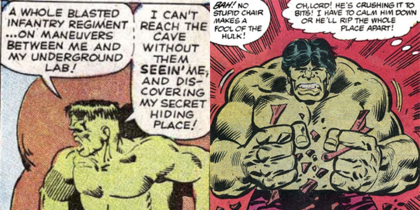 Marvel 10 Ways Hulk Has Changed Over The Years
