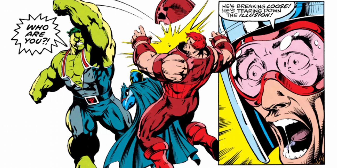 Incredible Hulk Juggernaut fight