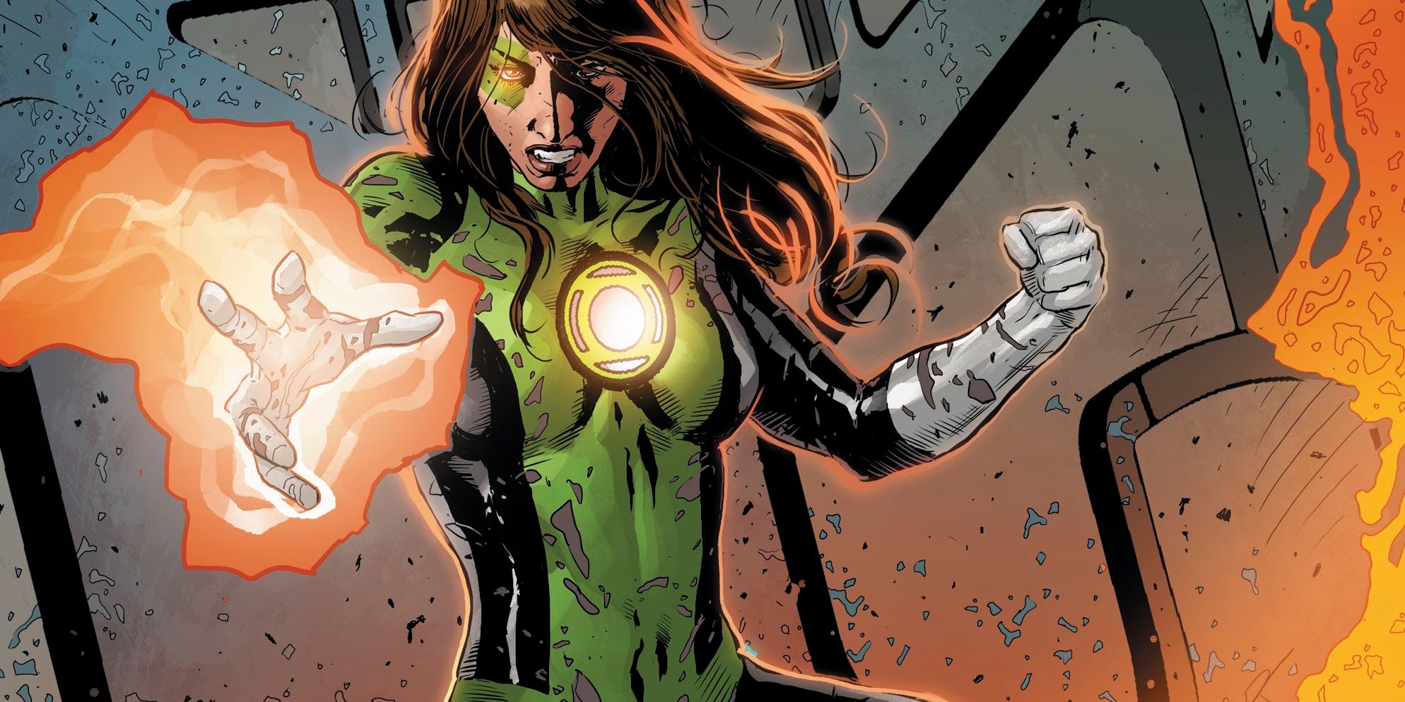 Jessica Cruz as Omega Lantern in DC Comics