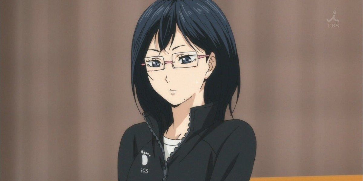 Kiyoko Shimizu Standing In Haikyuu!!