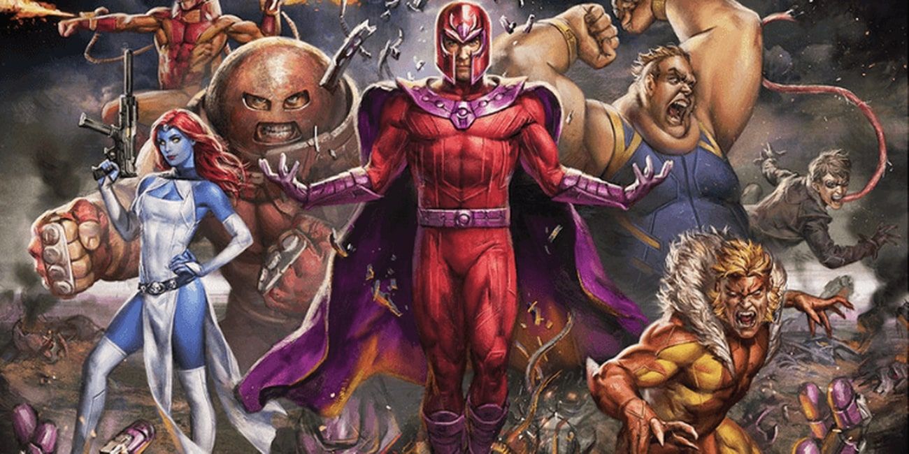 Magneto and the brotherhood of evil mutants