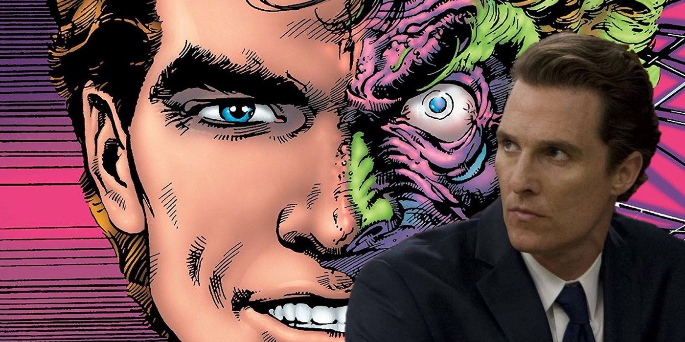 Matthew McConaughey as Two-Face in The Batman