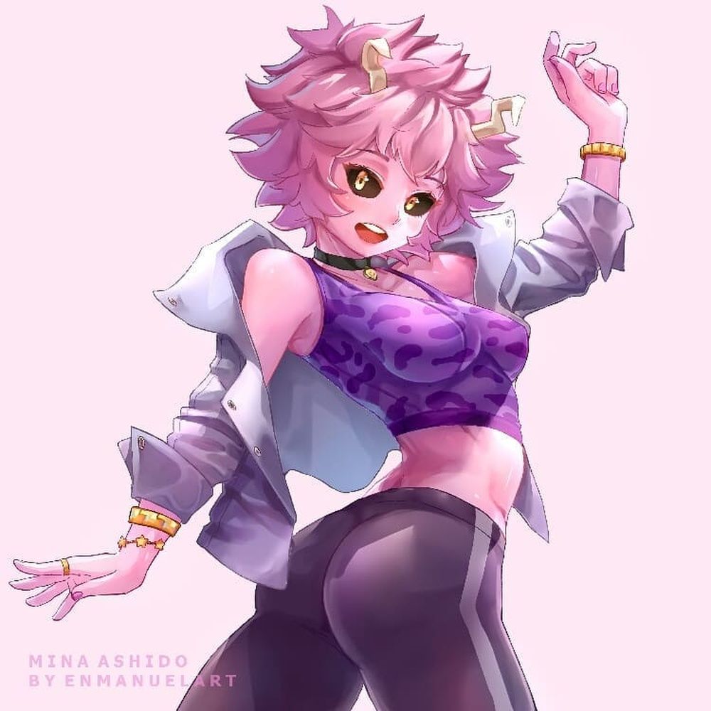 My Hero Academia 10 Incredible Pieces Of Mina Ashido Fan Art You Need To See 