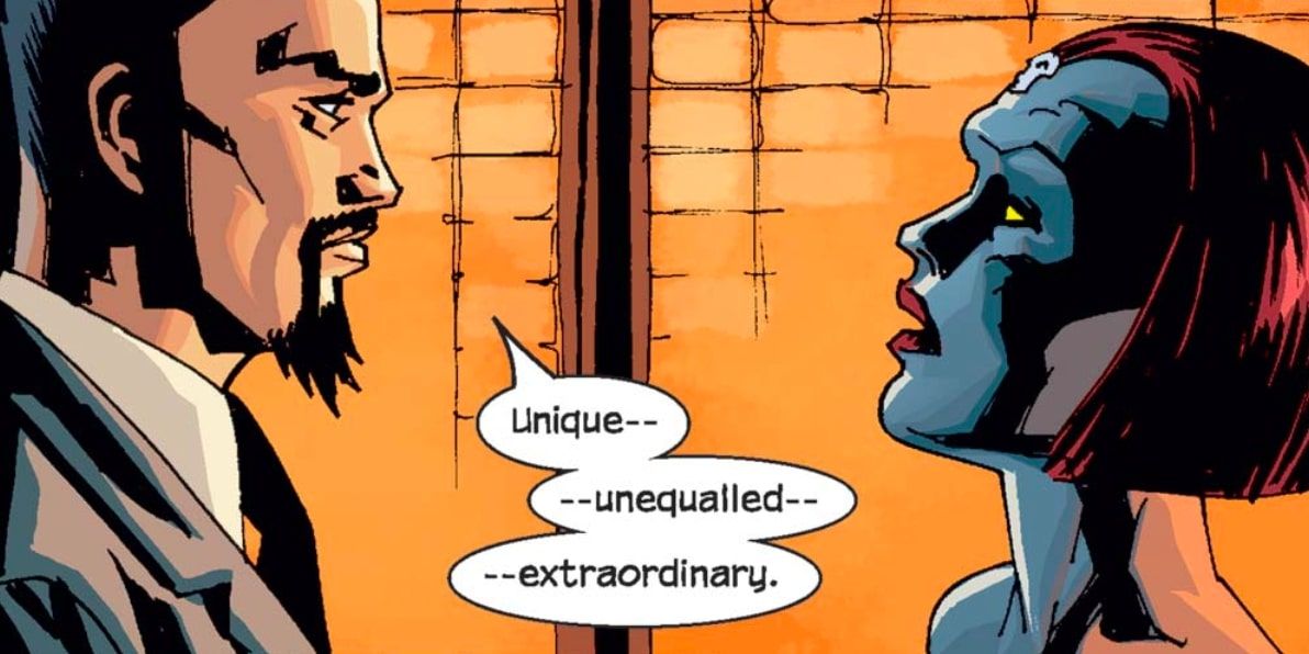 Mystique meets Azazel in Marvel Comics