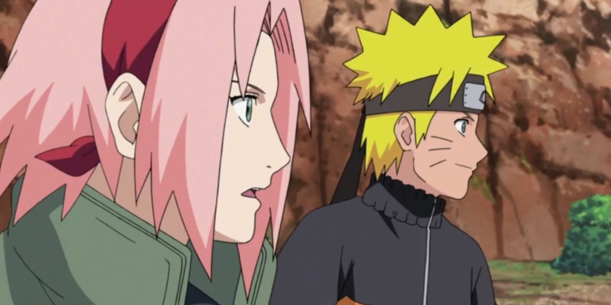 Sakura and Naruto