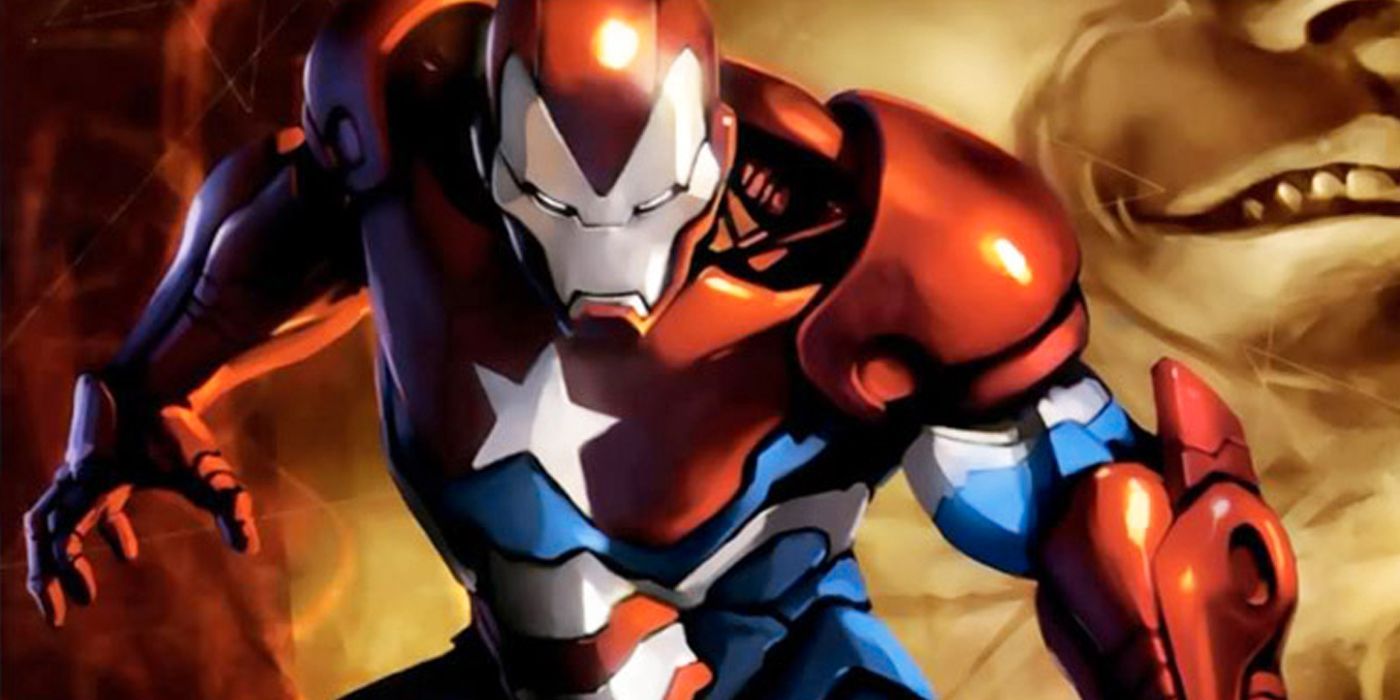 Marvel Comics' Norman Osborn as Iron Patriot