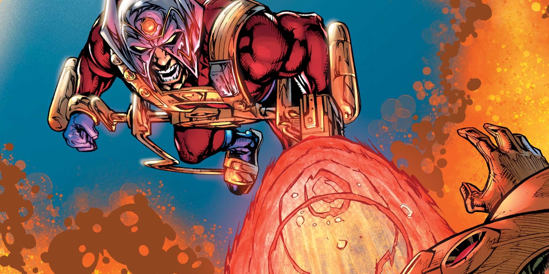 DC Comics Orion fighting Darkseid