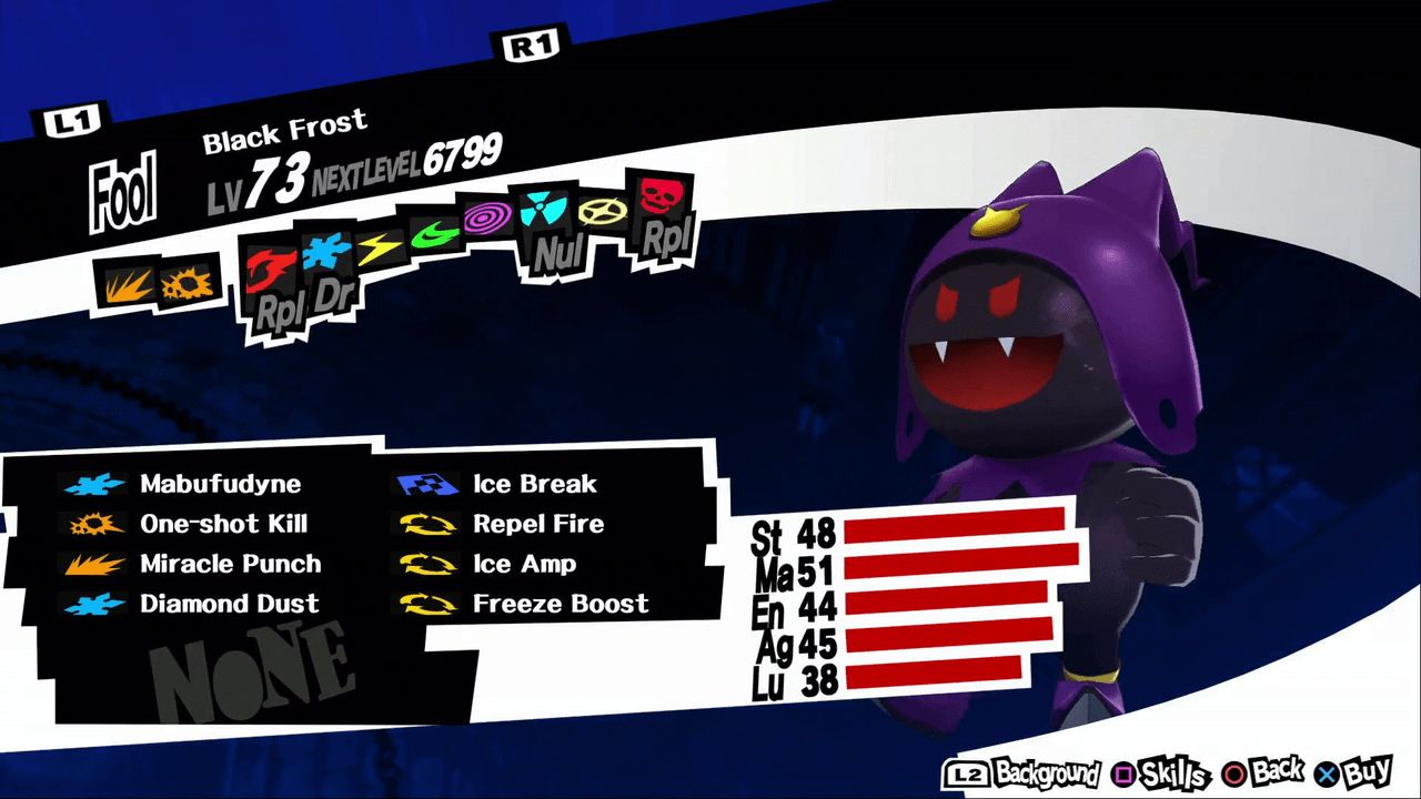 Persona 5 How to Create the Black Frost Fusion