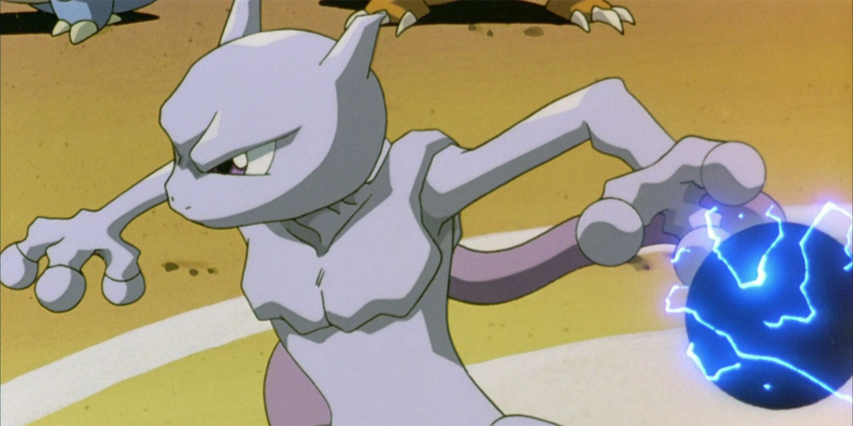 Mewtwo Attacking