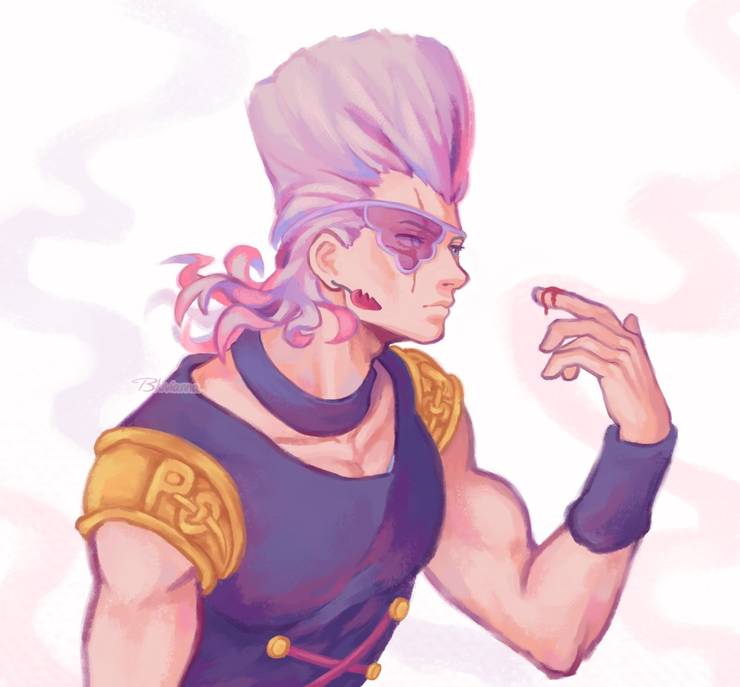 Jojo S Bizarre Adventure 10 Pieces Of Polnareff Fan Art We Love