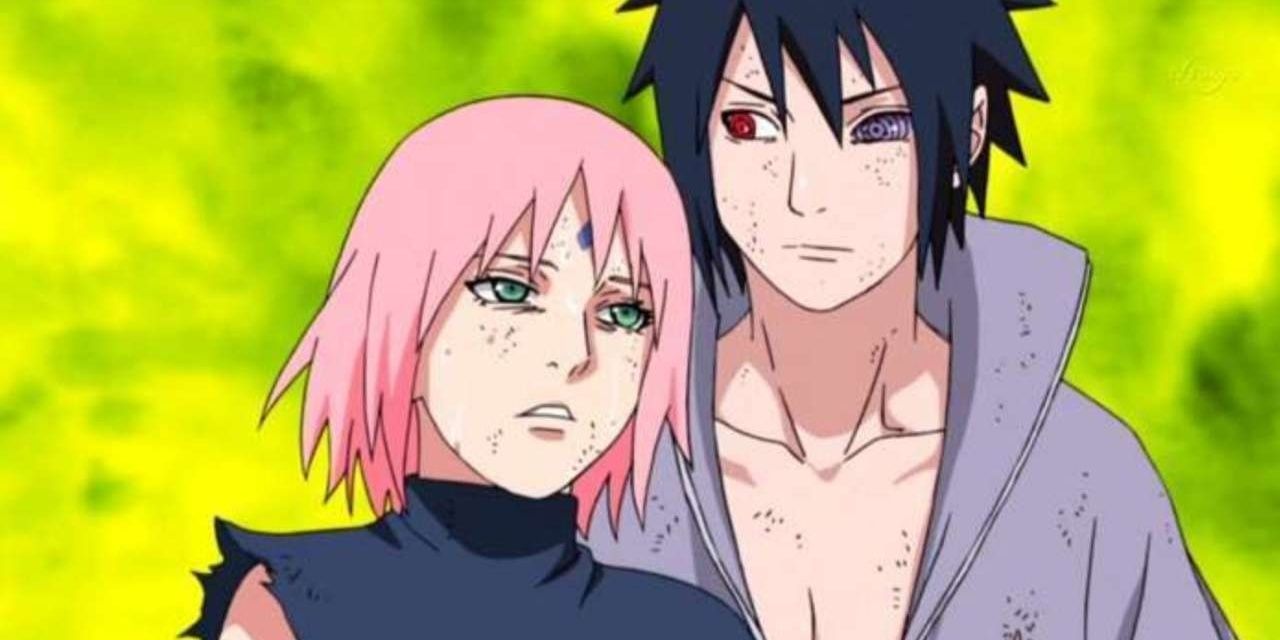 Sakura with sasuke (Naruto)