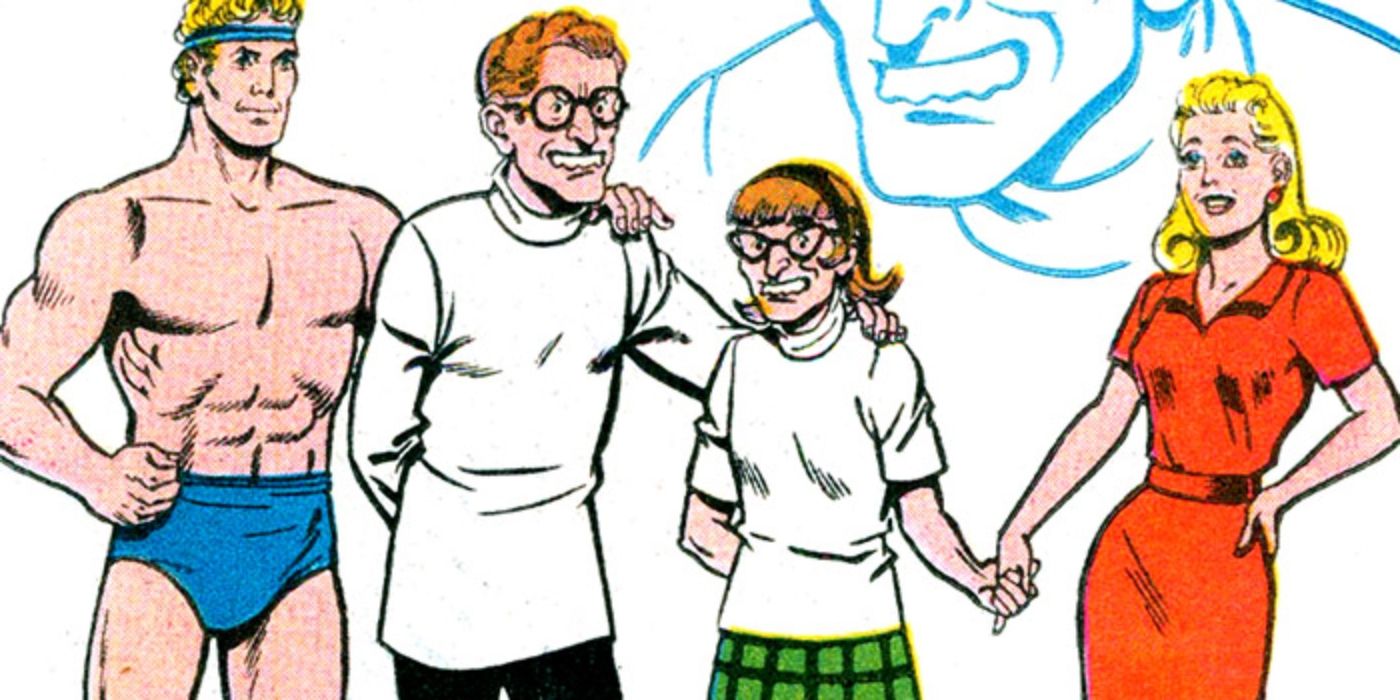 Magnificus, Jr, Georgia and Beautia Sivana from the Shazam comics