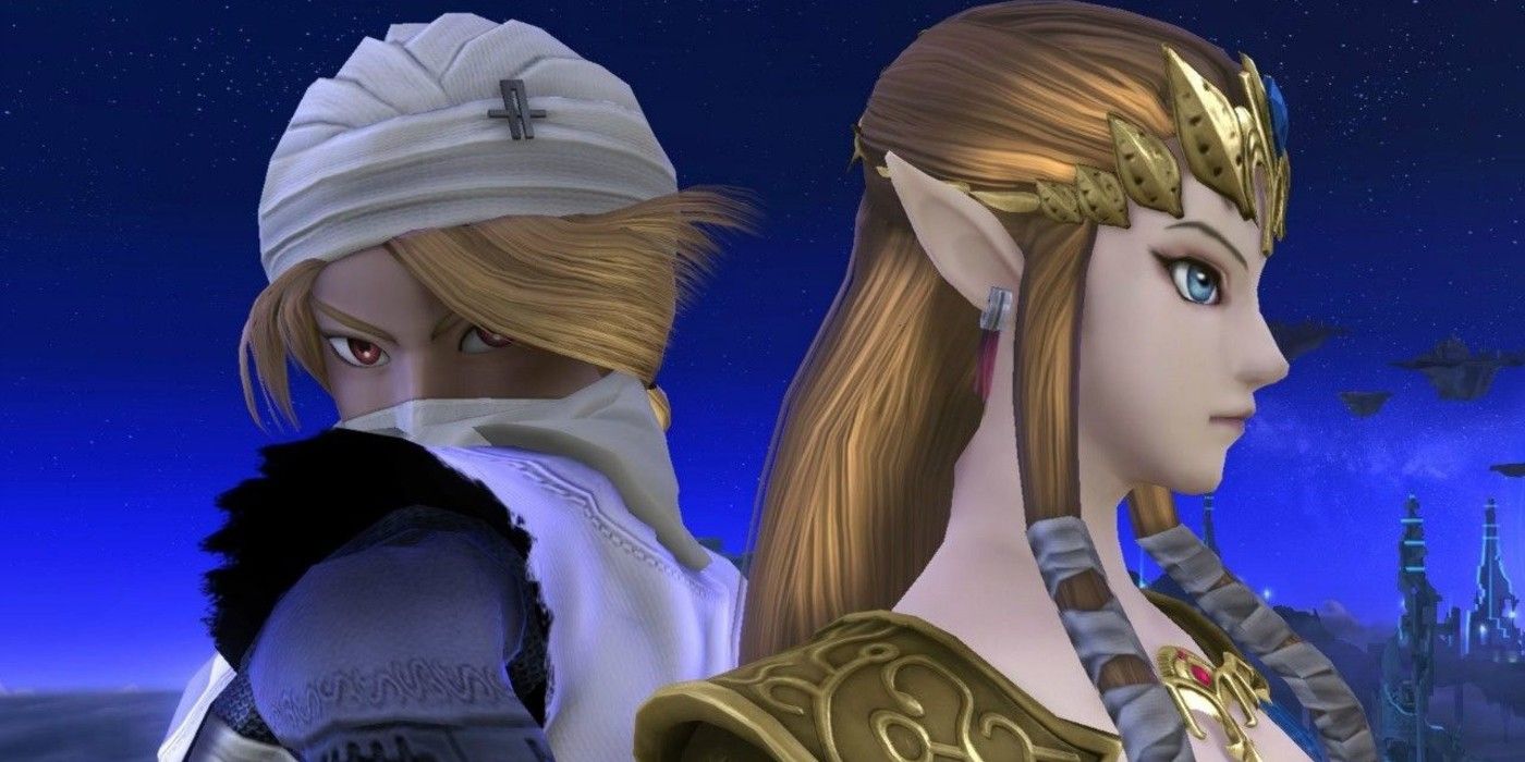 Sheik and Princess Zelda.