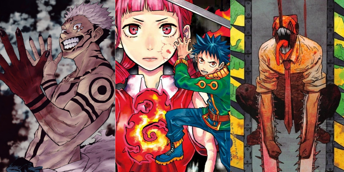 Shonen Jump Jujutsu Kaisen Guardian of the Witch Chainsaw Man