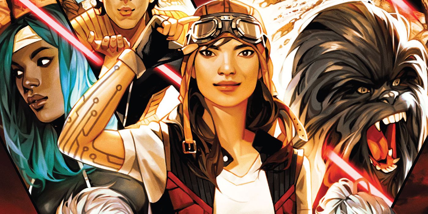 Doctor Aphra and supporting cast of characters in Star Wars comics