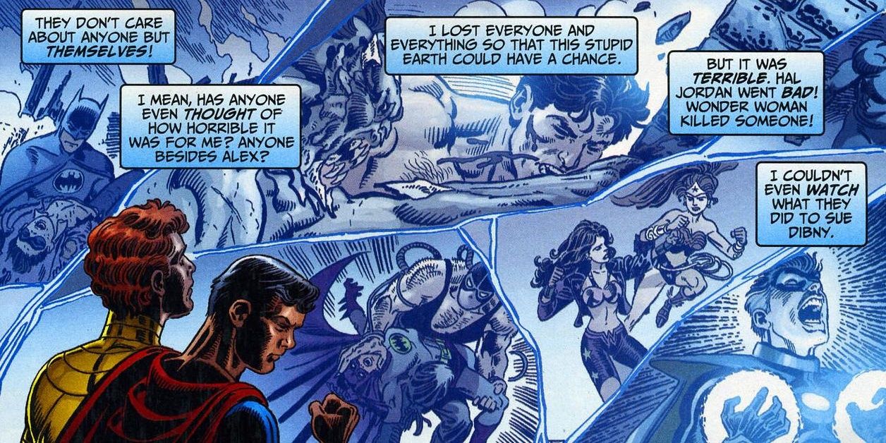 Superboy and Alexander Luthor Crisis