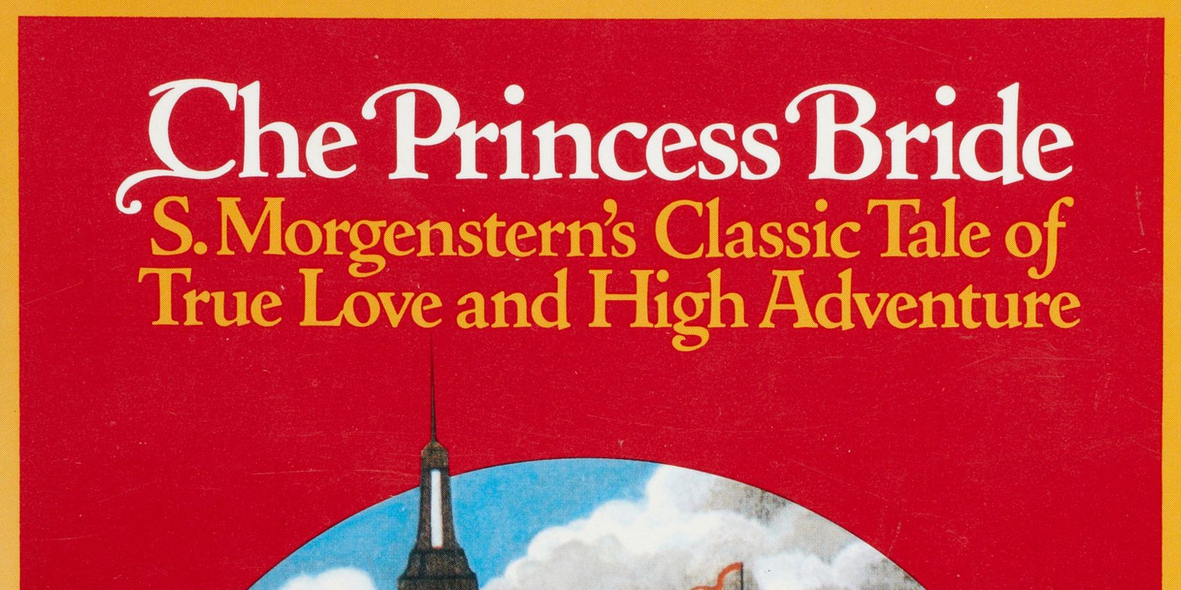 The original cover of the book The Princess Bride