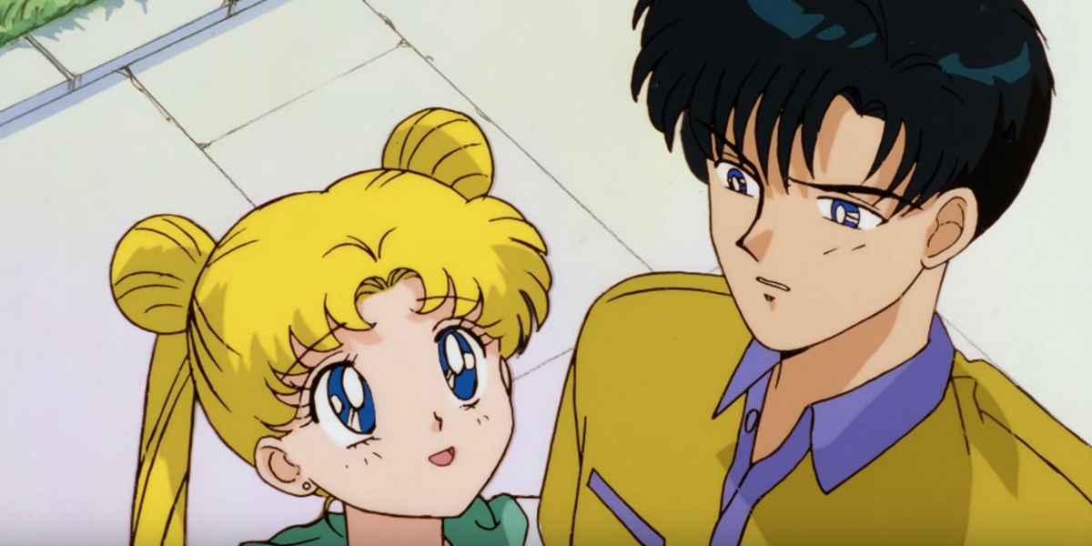 Usagi and Mamoru from Sailor Moon.